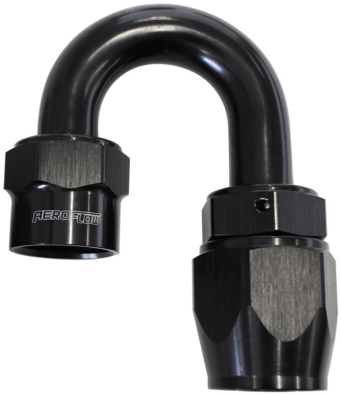 -12AN 180 Degree Kryptalon Lightweight Big Bore 1 Piece AF7026-12 - Aeroflow
