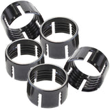 7000 Series Replacement Olives 5 Pieces Per Pack -6AN Black AF7029-06 - Aeroflow
