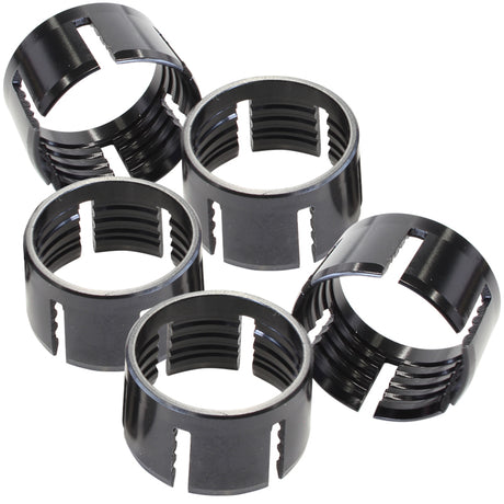 7000 Series Replacement Olives 5 Pieces Per Pack -10AN Black AF7029-10 - Aeroflow