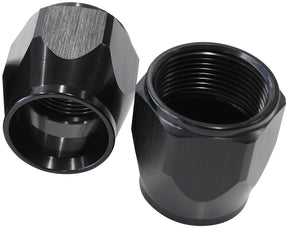 7000 Series Replacement Socket Nut Hard Anodised Black AF7030-08 - Aeroflow