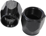 7000 Series Replacement Socket Nut Hard Anodised Black AF7030-16 - Aeroflow