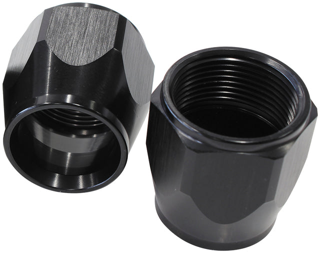 7000 Series Replacement Socket Nut Hard Anodised Black AF7030-16 - Aeroflow