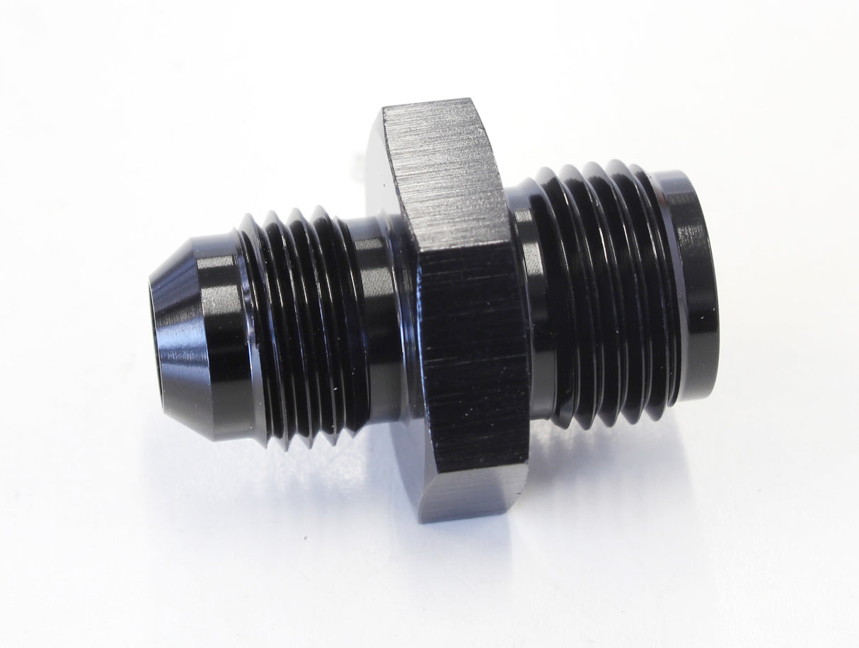 Adaptor 5/8 x 18 Inverted Seat To -06 Black AF704-06BLK - Aeroflow