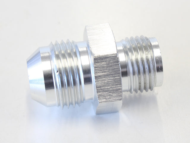 Adaptor 5/8 x 18 Inverted Seat To -08 Silver AF704-08S - Aeroflow