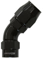 -8AN 45 Degree Kryptalon Full Flow Big Bore 1 Piece AF7052-08 - Aeroflow