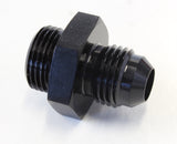 Carter/Edelbrock Fitting -6 Black 5/8" x 20 To -6AN AF706-06BLK - Aeroflow