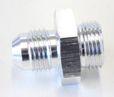 Carter/Edelbrock Fitting -6 Silver 5/8" x 20 To -6AN AF706-06S - Aeroflow