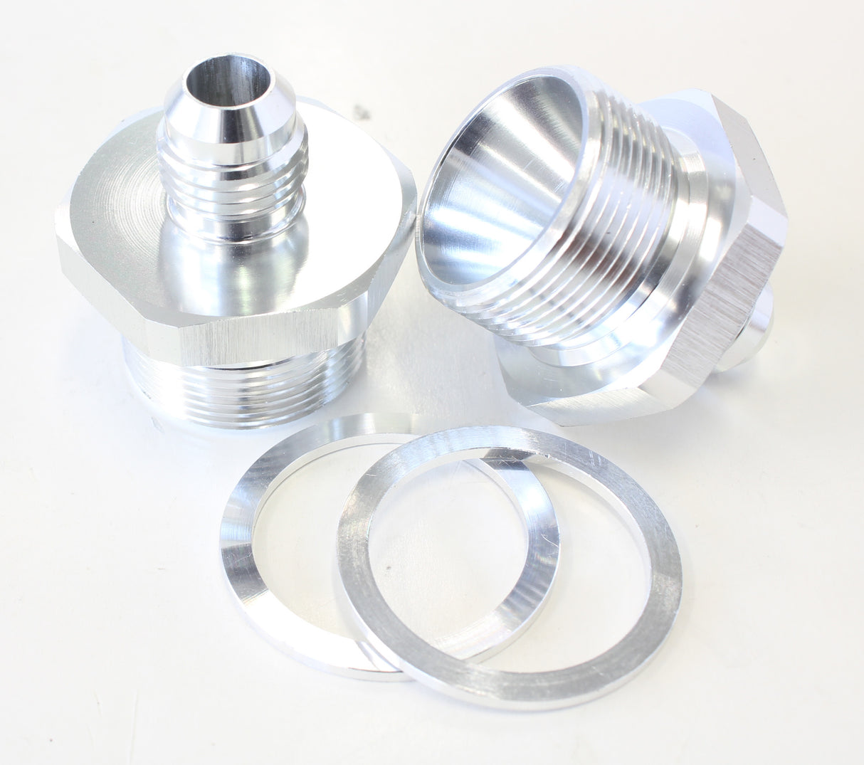 Male -6 To 1" x 20 Quadrajet Silver AF708-06S - Aeroflow
