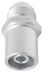 Press In Cover Breather Adapteto -8AN Silver BA To FG Front AF708-08FS - Aeroflow