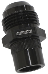 Press In Cover Breather Adapter -10AN Suits RB26 Covers AF708-10-03BLK - Aeroflow