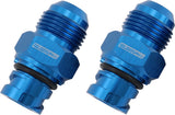 Screw In Cover Breather Adapter -10AN Suits Ford Coyote V8 AF708-10-09 - Aeroflow