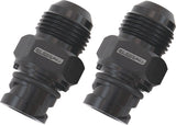 Screw In Cover Breather Adapter -10AN Suits Ford Coyote V8 AF708-10-09BLK - Aeroflow