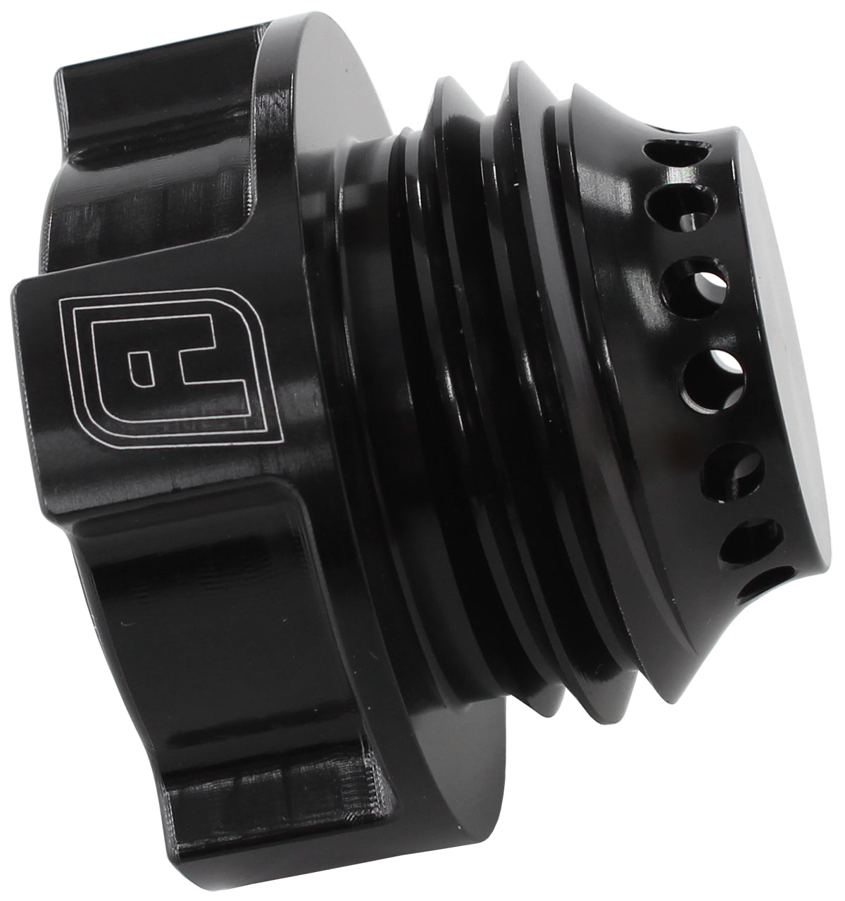 Ford XR6 Oil Fill Cap Breatherpcv Barra Screw In -10AN OEM AF708-10-12BLK - Aeroflow