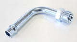 Holley Carb Inlet Fittings 5/8 Inverted To 3/8" Barb 90 Deg AF714-27 - Aeroflow