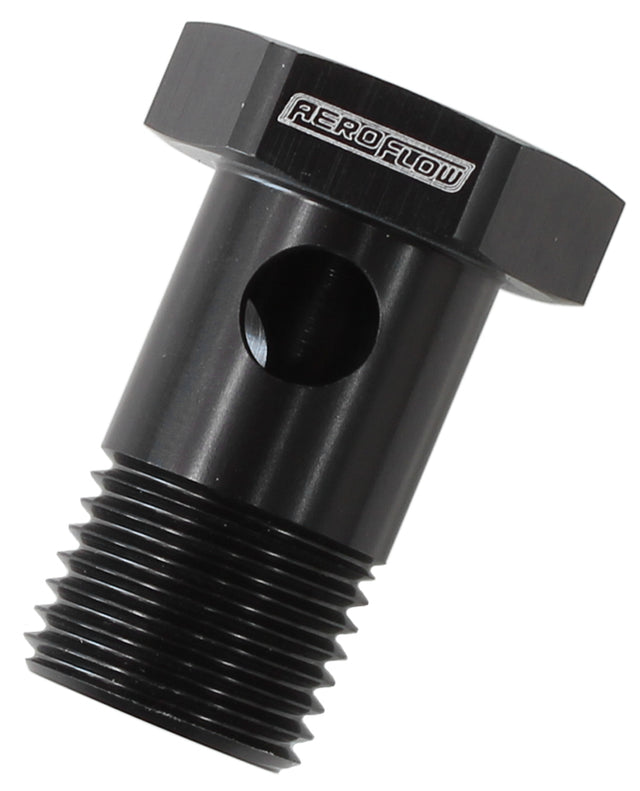 M16 x 1.5 Banjo Bolt Use With -10AN 16mm Banjo AF716-10BLK - Aeroflow