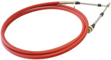 Race Shifter Cable 8 Foot Red Replaces BM80834 Bang Shift AF72-1009 - Aeroflow