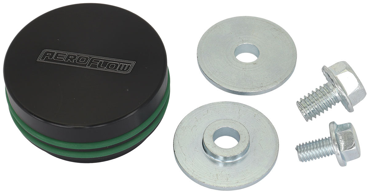 TH400 Speedo Sensor Delete Plug Billet Block Off AF72-1102 - Aeroflow