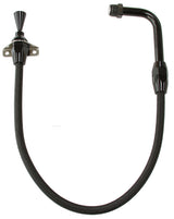 Ford C4 Trans Dipstick In Pan Firewall Mount Black S/S AF72-2503BLK - Aeroflow