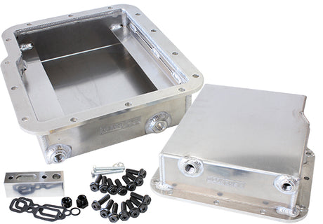 Powerglide 3" Deep Fabricated Trans Pan Inc Filter Extension AF72-3002 - Aeroflow