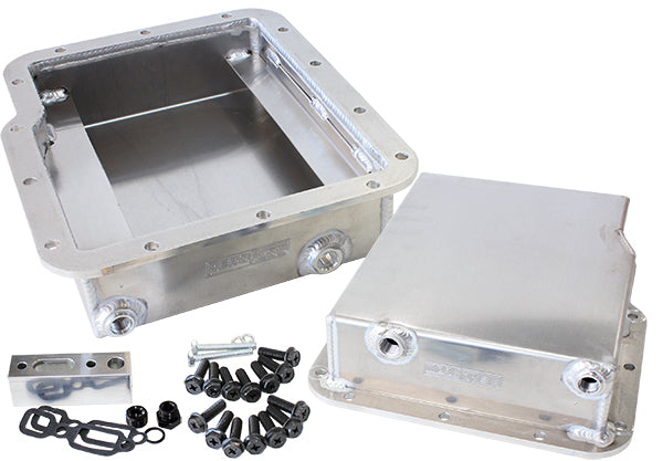Powerglide 3" Deep Fabricated Trans Pan Inc Filter Extension AF72-3002 - Aeroflow
