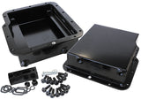 Powerglide 3" Deep Fabricated Trans Pan Inc Filter Extension AF72-3002BLK - Aeroflow