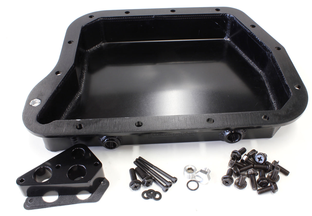 Chrysler 727 2.33 Deep Fabricapan Inc Filter Extension Black AF72-3004BLK - Aeroflow