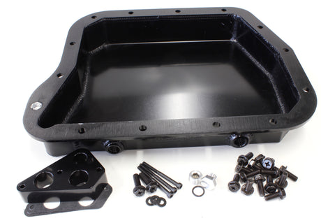 Chrysler 727 2.33 Deep Fabricapan Inc Filter Extension Black AF72-3004BLK - Aeroflow