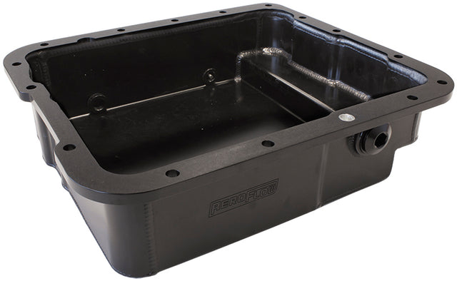 GM 4L60E & 4L60 Deep Trans Pan Black Commodore / Chev AF72-3007BLK - Aeroflow