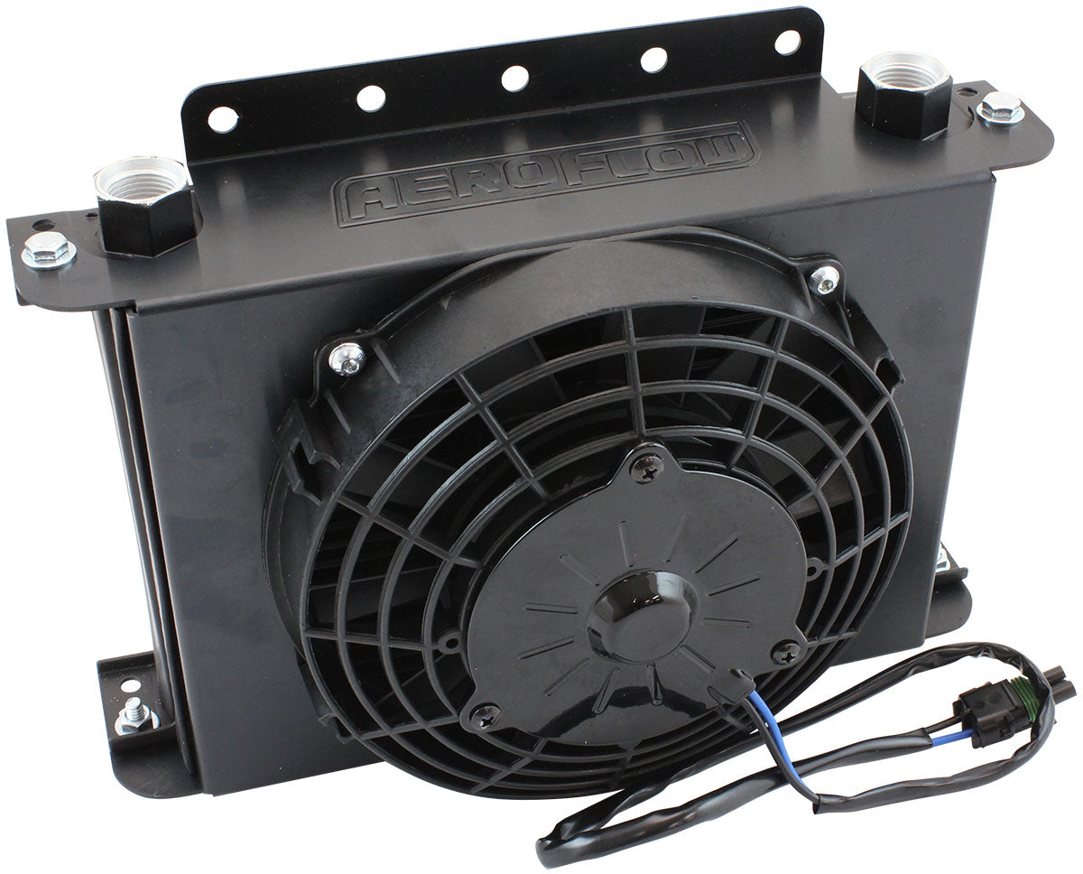 Modular Oil Cooler Fan Shroud Combo 330 x 193 x 51mm 25 Row AF72-4125 - Aeroflow