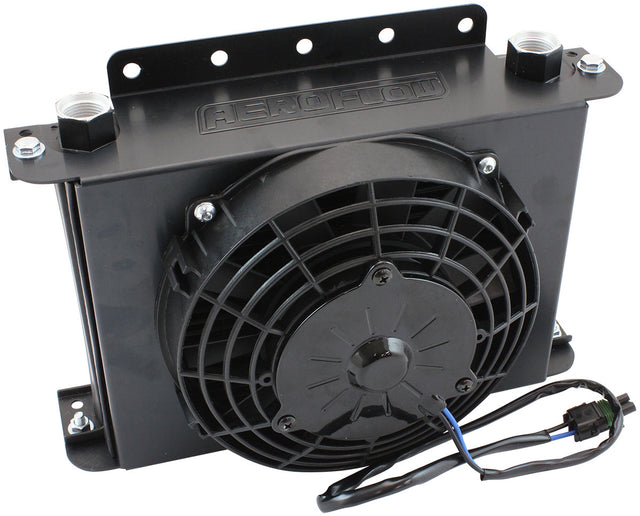 Modular Oil Cooler Fan Shroud Combo 330 x 193 x 51mm 25 Row AF72-4125 - Aeroflow