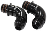 Ford Za Zf 6HP26 Trans Cooler Port Fittings Full Flow -8AN AF72-5050 - Aeroflow