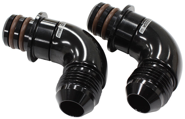 Ford Za Zf 6HP26 Trans Cooler Port Fittings Full Flow -8AN AF72-5050 - Aeroflow