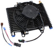 13.5 x 9" Comp Trans Cooler With 120w Fan & Switch 1/2NPT AF72-6000 - Aeroflow