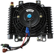 10 x 7-1/2" Comp Trans Cooler With 80w Fan & Switch -10ORB AF72-6003 - Aeroflow