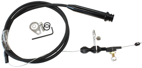 Kickdown Cable TH700 4L60 Early Black Finish AF72-7000BLK - Aeroflow