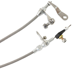 Kickdown Cable C6 Chrome Finish AF72-7001 - Aeroflow