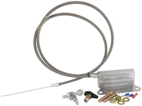 Kickdown GM TH400 Cable Chrome Finish AF72-7004 - Aeroflow