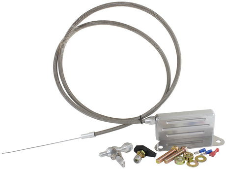 Kickdown GM TH400 Cable Chrome Finish AF72-7004 - Aeroflow