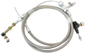 Kickdown Torqueflite 904 Cable Chrome Finish AF72-7006 - Aeroflow