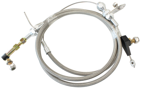 Kickdown Torqueflite 904 Cable Chrome Finish AF72-7006 - Aeroflow
