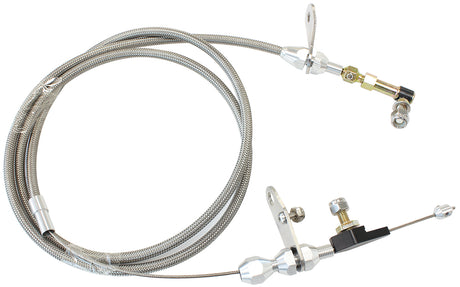Kickdown Torqueflite 727 Cable Chrome Finish AF72-7008 - Aeroflow