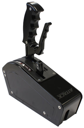 Attack 3 Speed Gate Shifter Forward Pattern Black Bang AF72-9021BLK - Aeroflow