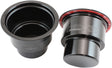 Small Cup Holders Black Pair Shifter Riser Drink Hold AF72-9091BLK - Aeroflow