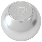 Billet Round Silver Gear Knob Shift Shifter Ball 1/2"-20 AF72-9900 - Aeroflow