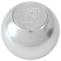 Billet Round Silver Gear Knob Shift Shifter Ball 1/2"-20 AF72-9900 - Aeroflow