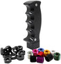 Pistol Black Gear Knob Manual Shift Shifter Ball Uni M16 AF72-9901BLK - Aeroflow