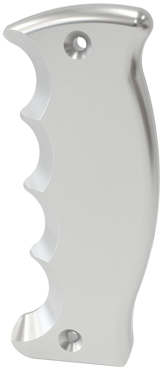 Bare Pistol Grip Side Plate Passenger Handle Silver AF72-9910 - Aeroflow