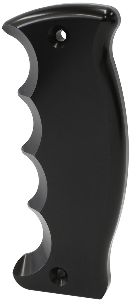 Bare Pistol Grip Side Plate Passenger Handle Black AF72-9910BLK - Aeroflow