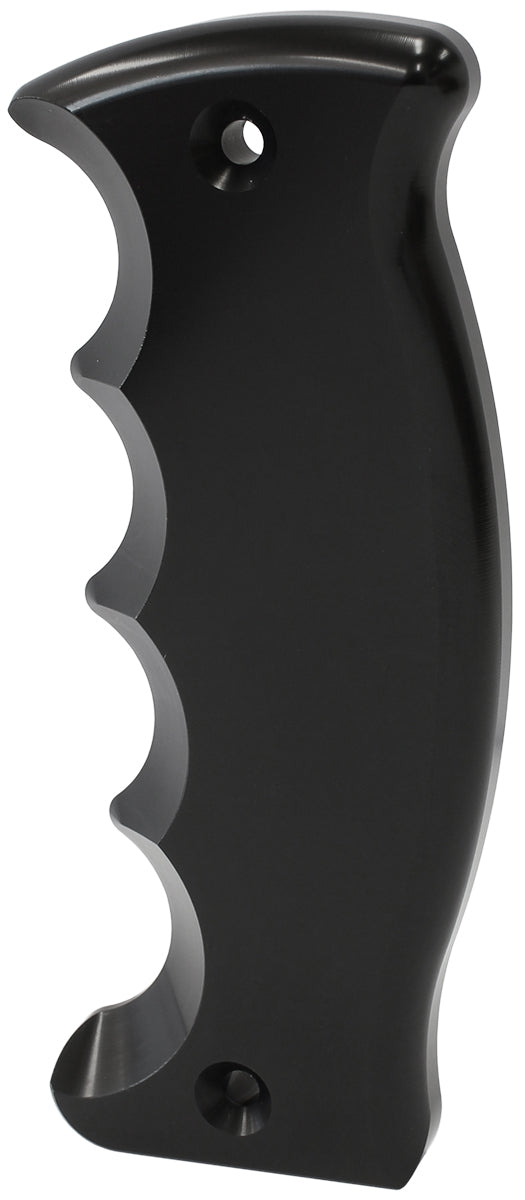 Bare Pistol Grip Side Plate Passenger Handle Black AF72-9910BLK - Aeroflow