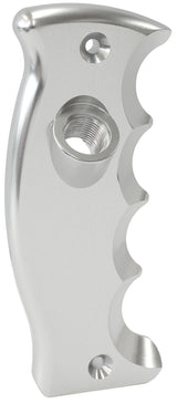 Button Pistol Grip Side Plate Drivers Side Handle Silver AF72-9913 - Aeroflow